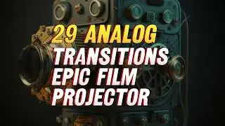 29 Analog Epic Film Projector Transitions Royalty Free Sound Effects