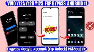 2024 Security✅ Vivo Y12a,y12g,y12s Frp Bypass ✅ Vivo Y12a,y12g,y12s Google Lock Remove✅