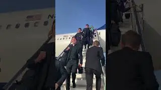 Seminarians arriving to Rome to continue their studies
