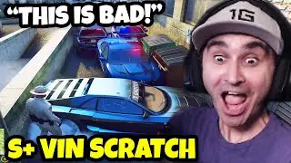 Summit1g Gets WHOLE PD On Him For This CRAZY S+ ViN SCRATCH But This Happens... | GTA 5 NoPixel RP