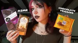 Chocolate Tapping & Scratching ASMR | No Eating Sounds, Whispering, Foil Tapping
