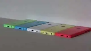 All iPhone 5S & iPhone 5C Color Options Graphite, Champagne, Red, Green, Blue, White, Yellow
