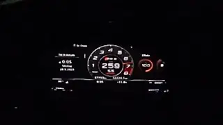 Audi RS3 Night Highway Drive