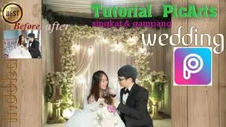 Picsart Tutorial | Can Turn A Simple Wedding Aisle Stage Into A Luxurious and Artistic Wedding