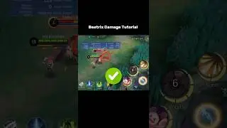 Beatrix Damage Tutorial Mobile legends 