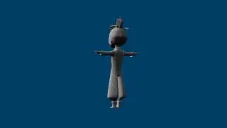 Caretaker Character Turnaround