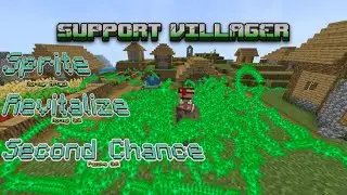 Support Villager | Minecraft Bedrock Command Tutorial