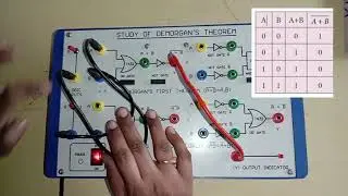 VERIFICATION OF DEMORGANS THEOREM ! XII Standard ! Physics Practical | Twelfth Standard | Education