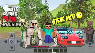 Los Angeles crimes steve mod | los Angeles crimes online minecraft mod 2022