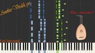 Antonio Vivaldi - Concerto for Lute in D Major (RV 93) [Piano solo tutorial]
