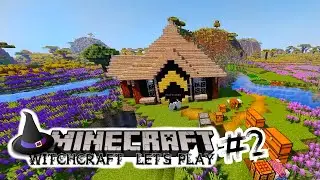 Building my Witchy Mansion ft. ZiggyRichards | Minecraft Modded Let's Play #2