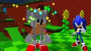 Sonic The Hedgehog Azure world RP! ( Sonic.exe & Tails doll badge)
