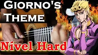 Giorno's Theme - Fingerstyle Guitar - JoJo's Bizarre Adventure Golden Wind