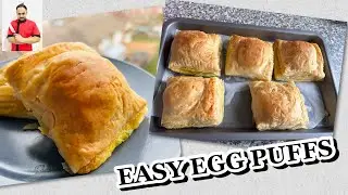 How to make Easy Egg puffs | Egg puff