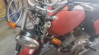 IZH ignition switch button