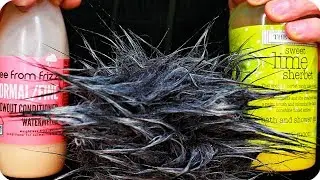 ASMR Fluffy Mic Hair Wash Shampoo, Conditioner and Style (No Talking)