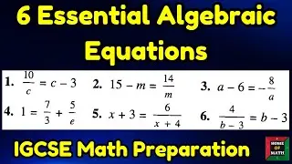 Simplify Algebraic Fractions | IGCSE O-Level math practice EP-1