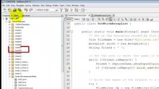 Java - Reading and Writing using ArrayLists