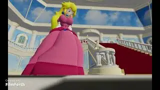 Giantess Peach and Daisy