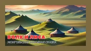 Волк и лиса. Монгольская народная сказка. #книги #сказки #book #длядетей