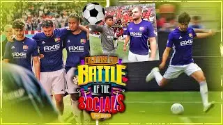 BATTLE OF THE SOCIALS - HIGHLIGHTS!🔥⚽️ TURNIER MIT KNOSSI, TRYMACS, SID ETC ❤️