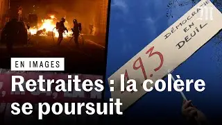 Retraites et 49.3 : 24 heures de contestation et de heurts