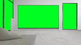 Hall Green Screen || Green Screen Room Video || TV Green screen