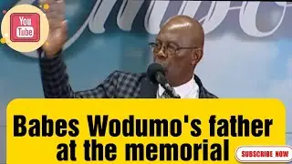 Babes Wodumo's father speaks at the memorial service 💔