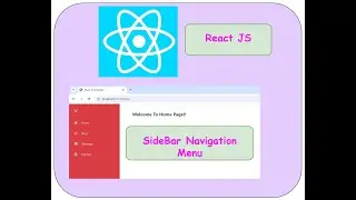 Build Sidebar Navigation Menu in React JS with React Router