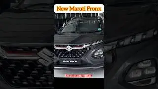 New Marutisuzuki Fronx in Gray 💙💙♥️♥️ #shorts #marutisuzuki #fronx2024 #trending #automobile