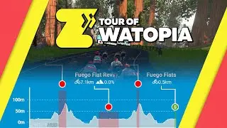 Double the Trouble! Zwift Tour of Watopia - Stage 5