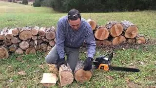 How To Rip Split Firewood With Chainsaw