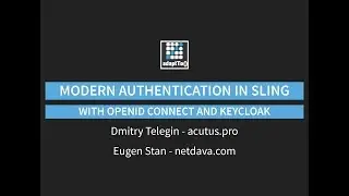Modern authentication in Sling with OpenID Connect and Keycloak