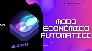 Como predefinir a entrada do modo economia de bateria no iPhone #Dicas de Automação