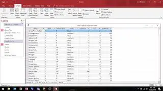 MS Access - Show all Queries, Tables and Reports etc