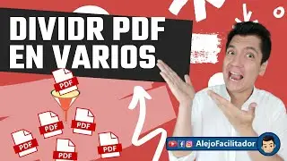 🚀Cómo dividir un PDF en varios documentos PDF😎 Rápido y Fácil😍 I Love PDF 💊 Dividir PDF en Archivos