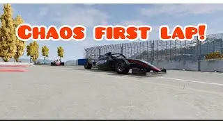F4 race, chaos at first lap #beamngdrive #beamng