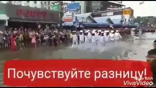 Визит в Корею Американских и Российских моряков