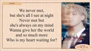 Jimin (지민) - Who (Lyrics)