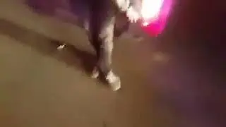 Kurds in kermanshah burning the Iranian flag. 