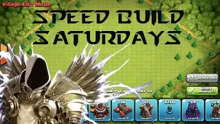 Clash of Clans | Speed Build Saturday - Townhall 10 Half-Vault Farming Base