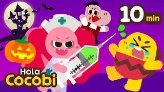 🧛‍♀️Feliz Halloween! Compilación | Canciones Infantiles para Niños | Hola Cocobi