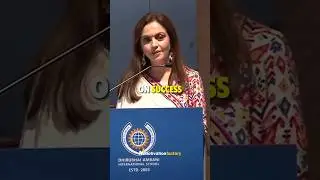 Be happy to success - Nita Ambani.