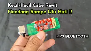 MP3 BLUETOOTH cuma segede korek, tapi suara nya NENDANG sampe ulu hati !!