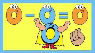 Any Number Minus Zero | Kids Math Song | EduTunes With Miss Jenny
