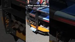 Which Lamborghini Hurican sounds better?! #turbocharger #automobile #cars