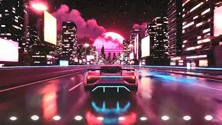 Darkwave Echo – Slow Synthwave Night Drive | Deep Retro Ambient for Late Night Driving