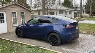 Random Tesla model Y cold weather info! Heated ultrasonics, camera and radar.