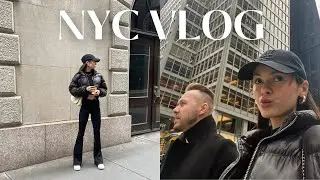 first time in NEW YORK CITY vlog | travel day, exploring the city, best restaurants