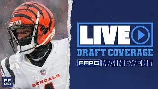 2024 FFPC Main Event Live Draft Coverage #3 with Fantasy Alarm's Howard Bender